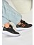 U702001504 Siyah/turuncu Kumaş Spor Ayakkabı Sneakers 3