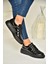 T274148308 Siyah/siyah Rugan Spor Ayakkabı Sneakers 3