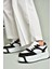 U973219002 Siyah/beyaz Kalın Tabanlı Spor Ayakkabı Sneakers 4