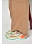 S312214109 Bej Kalın Tabanlı Spor Ayakkabı Sneakers 2