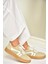 U274431102 Bej Süet Spor Ayakkabı Sneakers 2
