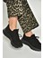 U239004004 Siyah Kumaş Spor Ayakkabı Sneakers 2