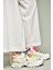 U602602509 Beyaz Kadın Spor Ayakkabı Sneakers 3