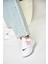 U702001504 Beyaz/pembe Kumaş Spor Ayakkabı Sneakers 1