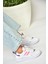 U702001504 Beyaz/pembe Kumaş Spor Ayakkabı Sneakers 4