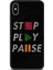 Apple iPhone x Kılıf Hd Baskılı - Stop Play 1