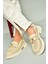 U704126509 Bej Loafer Makosen Kadın Ayakkabı 3