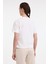 Wl Unı 11kt70 5fx Ekru Kadın Kısa Kol T-Shirt 2