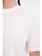 Wl Unı 11kt70 5fx Ekru Kadın Kısa Kol T-Shirt 4