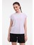 Wl Pelyaf 11KT71 5fx Açık Lila Kadın Kısa Kol T-Shirt 1