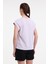 Wl Pelyaf 11KT71 5fx Açık Lila Kadın Kısa Kol T-Shirt 2