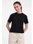 Wl Unı 11KT70 5fx Siyah Kadın Kısa Kol T-Shirt 1