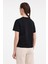 Wl Unı 11KT70 5fx Siyah Kadın Kısa Kol T-Shirt 2