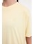 W-Kesha Tee 5fx Sarı Kadın Kısa Kol T-Shirt 4