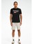 New Id Reg Tee Siyah Erkek Kısa Kol T-Shirt 1