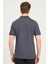Erkek Regular Fit Polo Antrasit Erkek Kısa Kol T-Shirt 2
