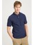Erkek Regular Fit Polo Lacivert Erkek Kısa Kol T-Shirt 1