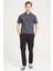 Erkek Regular Fit Polo Antrasit Erkek Kısa Kol T-Shirt 3