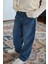 Erkek Çocuk Jean Pantolon Cepli Fermuarlı 10-14 Yaş, Mavi 3