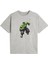 Kaliteli Pamuk Penye Unisex Erkek Kız Çocuk Baskılı Tshirt 5 6 7 8 9 10 11 12 13 14 Yaş Hulk 1