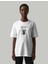 Beyaz Renk Kadın Oversize T-Shirt 3