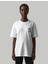 Beyaz Renk Kadın Oversize T-Shirt 3