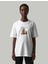 Beyaz Renk Kadın Oversize T-Shirt 3