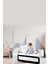 83 cm Yatak Bariyeri Siyah Katlanır Baza Korkuluğu Foldable Bed Rail For Baby 1