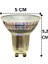 (1 adet) Ledvance 4,5W (50W) 4000K (Gün Işığı) Dim Edilebilir GU10 DUYLU LED Spot Ampul 2