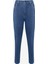 Düz Kesim Saat Cep Detaylı Denim Pantolon 1