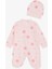 Kız Bebek Patikli Tulum Puan Desenli 0-3 Ay-6 Ay, Pudra 2