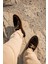 Yeti Leather Espadril Deri Günlük Erkek Ayakkabısı Bağcıklı Siyah 2