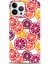 iPhone 15 Pro Kılıf Hd Baskılı - Bordo Limon Dilimleri 1