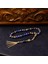 Gümüş Imame Gümüş Püskül Küre Kesim 8x8 mm Doğal Lapis Lazuli Taşı Tesbih 1