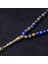Gümüş Imame Gümüş Püskül Küre Kesim 8x8 mm Doğal Lapis Lazuli Taşı Tesbih 2