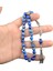 Gümüş Imame Gümüş Püskül Küre Kesim 8x8 mm Doğal Lapis Lazuli Taşı Tesbih 3