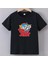 Kaliteli Pamuk Penye Unisex Erkek Kız Çocuk Baskılı Tshirt 5 6 7 8 9 10 11 12 13 14 Yaş Tom Jerry 1