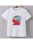 Kaliteli Pamuk Penye Unisex Erkek Kız Çocuk Baskılı Tshirt 5 6 7 8 9 10 11 12 13 14 Yaş Tom Jerry 1