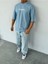 See The World Mavi Oversize T-Shirt 1