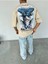 Reincarnation Baskılı Bej Oversize T-Shirt 5