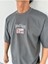 Dimension Baskılı Füme Oversize T-Shirt 2