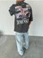 Dimension Baskılı Füme Oversize T-Shirt 3