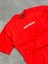 See The World Kırmızı Oversize T-Shirt 2