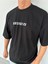 See The World Siyah Oversize T-Shirt 3