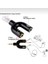 Kulaklık Mikrofon Ayırıcı Çoklayıcı 3.5mm Splitter Switch Stereo Dönüştürücü 3