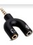 Kulaklık Mikrofon Ayırıcı Çoklayıcı 3.5mm Splitter Switch Stereo Dönüştürücü 4