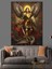 Melek ve Savaşçı Kadın Dekoratif Kanvas - Mdf Ahşap Tablo 4