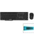 EVEREST KM-6852 KABLOSUZ İNCE KLAVYE - MOUSE SETİ Q KALVYE (3791) 2