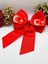 Ay Yıldızlı Kırmızı Beyaz Grogren Kurdele Pens Fiyonk Toka 1
