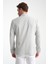 Volix Erkek Lacivert Yarım Astar Torba Cep Keten Kumaşlı Spor Blazer Ceket 4